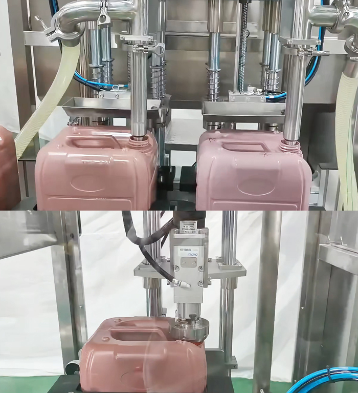 自动称重灌装生产线搞定食用油 化工原料20L桶装灌装需求(图2) 自动称重灌装生产线搞定食用油 化工原料20L桶装灌装需求(图2)